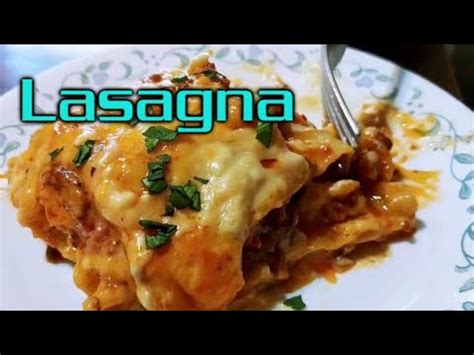 lasagna bohol|No Bake Lasagna Pinoy Style .